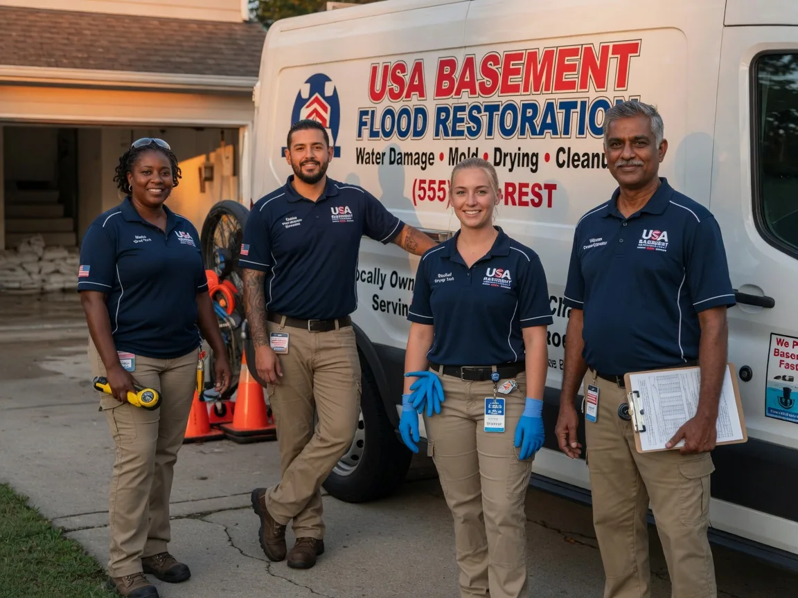 Basement Flood Cleanup company in Cost, TX
