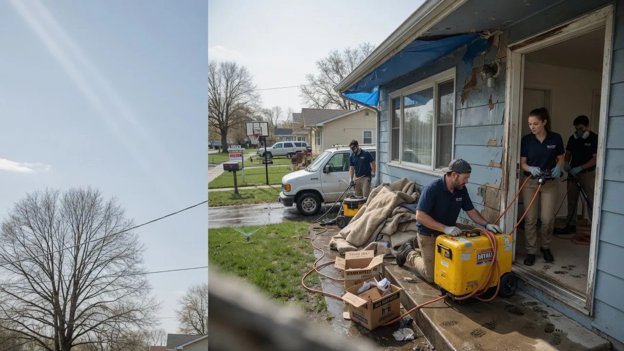Basement Flood Cleanup in Cost, TX near me